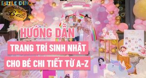 Nếu bạn đang tìm hướng dẫn trang trí sinh nhật cho bé thì hãy cùng Little Dino tham khảo chi tiết bài viết ngay sau đây nhé...