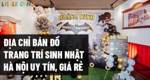 Nếu bạn đang băn khoăn tìm kiếm địa chỉ bán đồ trang trí sinh nhật Hà Nội uy tín, giá rẻ giữa vô vàn những cơ sở cung cấp đồ trang trí hiện nay thì bài này...