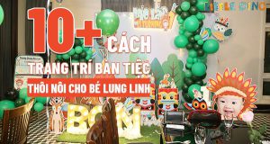 Nếu bạn đang băn khoăn tìm cách trang trí bàn tiệc thôi nôi cho bé thì hãy cùng Little Dino điểm qua ngay 10 cách trang trí bàn tiệc thôi nôi cho bé trong bài