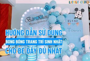 Khi trang trí sinh nhật, bong bóng trang trí sinh nhật cho bé là phụ kiện không thể bỏ qua. Với chi phí thấp, mẫu mã đa dạng, bóng bay xuất hiện trong tất cả...