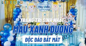 Màu xanh dương là màu sắc tượng trưng cho trời và biển, là màu sắc của tình yêu và hy vọng. Nếu bạn đang muốn mang tới sự độc đáo bằng cách trang trí sinh...