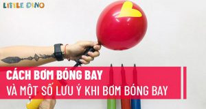 Nếu bạn đang băn khoăn trong việc tìm cách bơm bóng bay thì hãy cùng Little Dino tham khảo chi tiết bài viết ngay sau đây nhé...