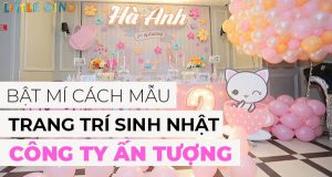 Ngày nay, trang trí sinh nhật công ty đang là xu hướng được nhiều người lựa chọn. Nhưng trang trí sinh nhật công ty sao cho ấn tượng, mang lại nhiều ý nghĩa...