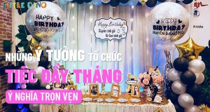 Tiệc đầy tháng là một bữa tiệc chào mừng một thành viên mới xuất hiện với gia đình đồng thời cũng chính là đánh dấu bước ngoặt bé tròn một tháng tuổi kể từ...