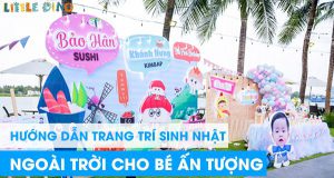 Từ lâu, việc trang trí sinh nhật ngoài trời rất được ưa chuộng bởi không gian ngoài trời luôn khiến cho mọi người cảm thấy thoải mái và dễ chịu. Nếu các ông...