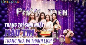 Màu tím tượng trưng cho sự nhiệt tình, đam mê và ý nghĩa về sự chờ đợi, chung thủy. Nếu bạn đang muốn trang trí sinh nhật màu tím cho những người mà mình yêu...